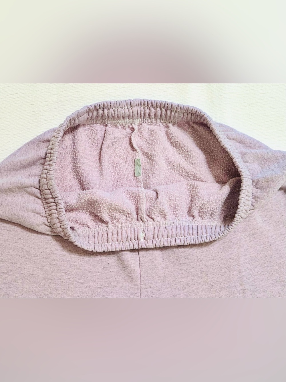 Urban Outfitters Heathered Lilac Elastic-Waist Cool Comfy Sweatpants-No Tag - Picture 4 of 5
